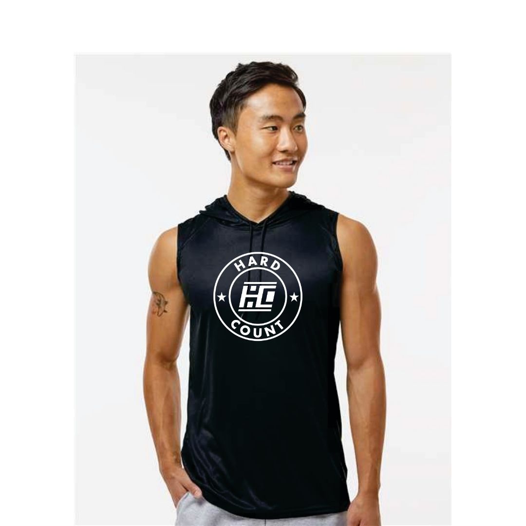 Badger Sleeveless Hooded Tee