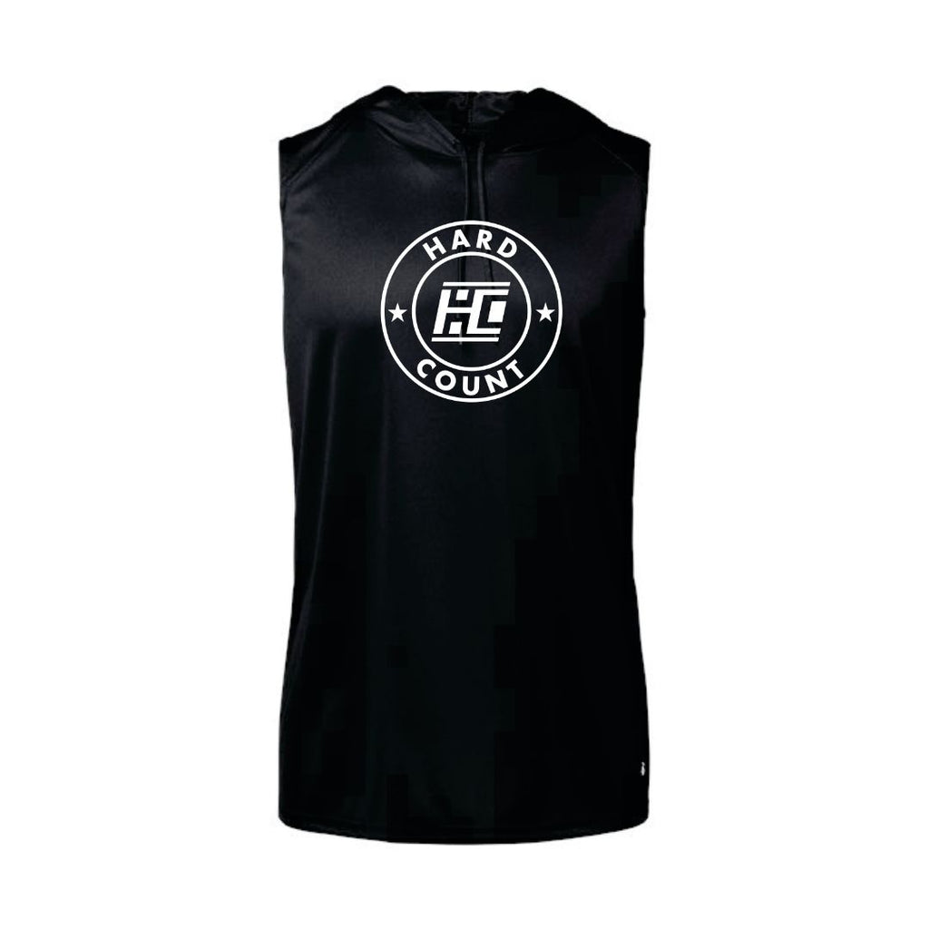 Badger Sleeveless Hooded Tee