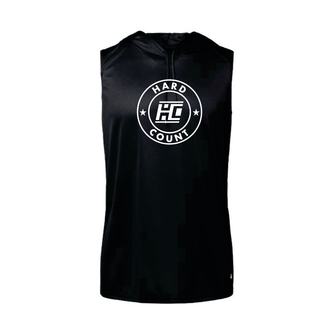 Badger Sleeveless Hooded Tee