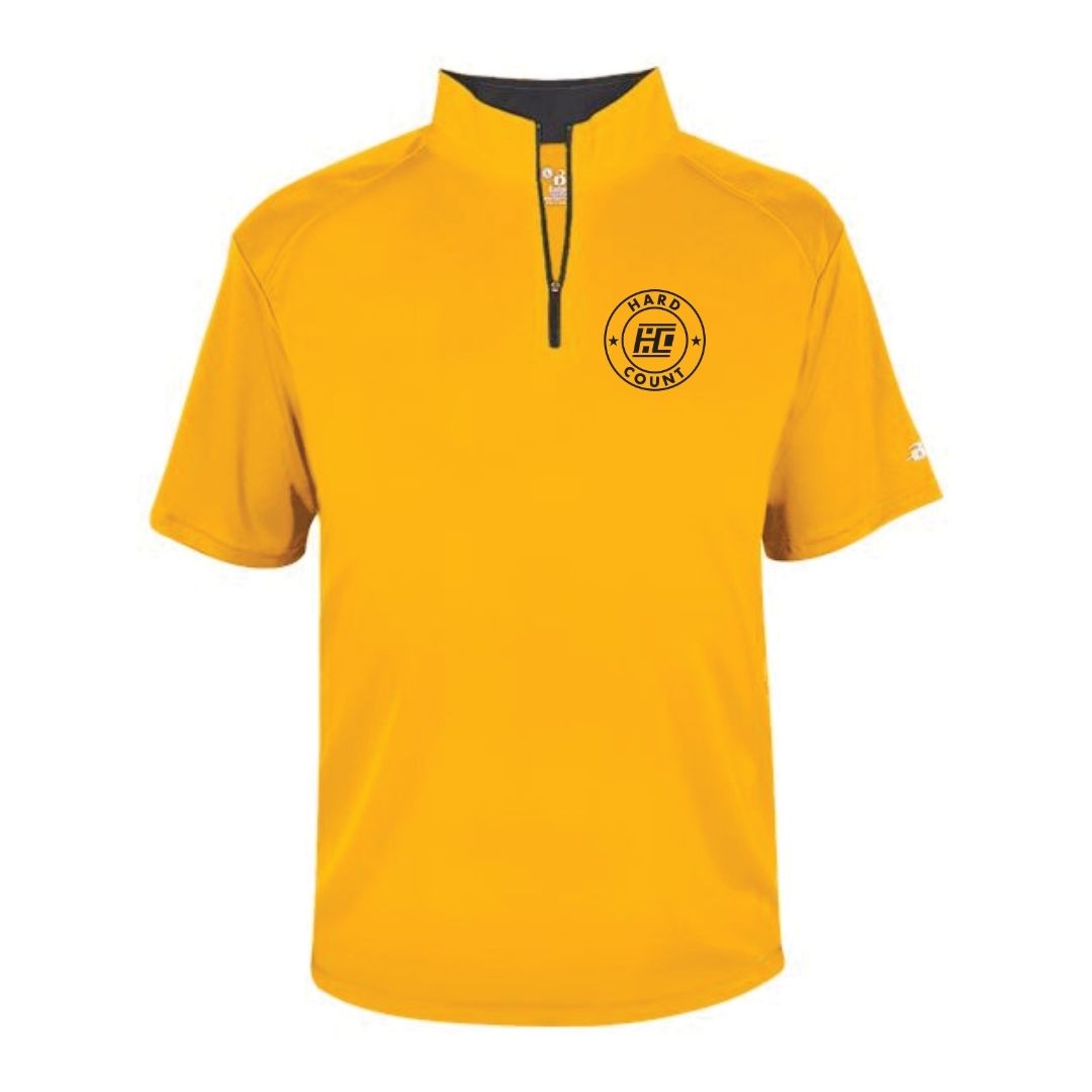 Badger B-Core Short Sleeve Quarter Zip
