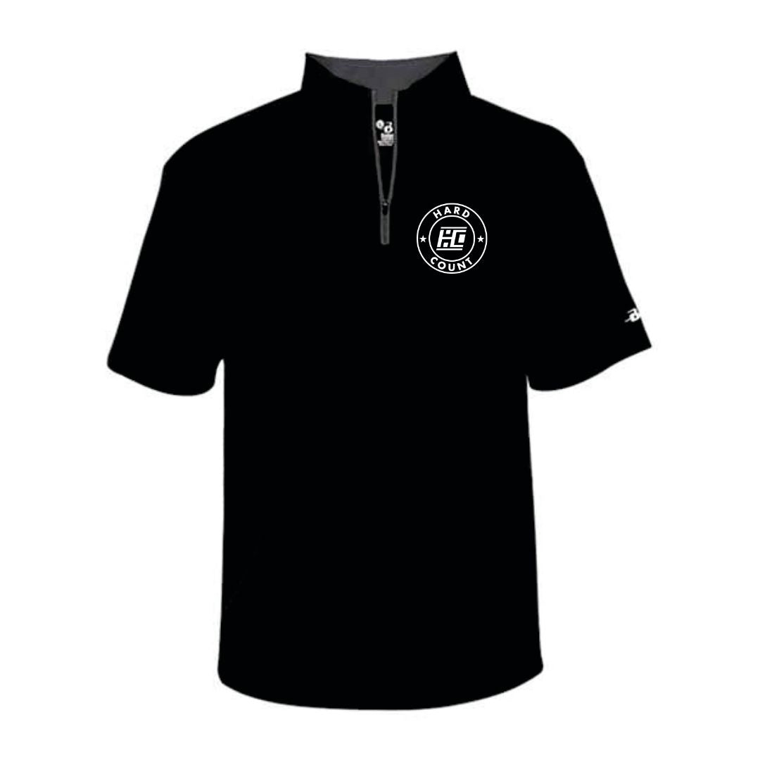 Badger B-Core Short Sleeve Quarter Zip