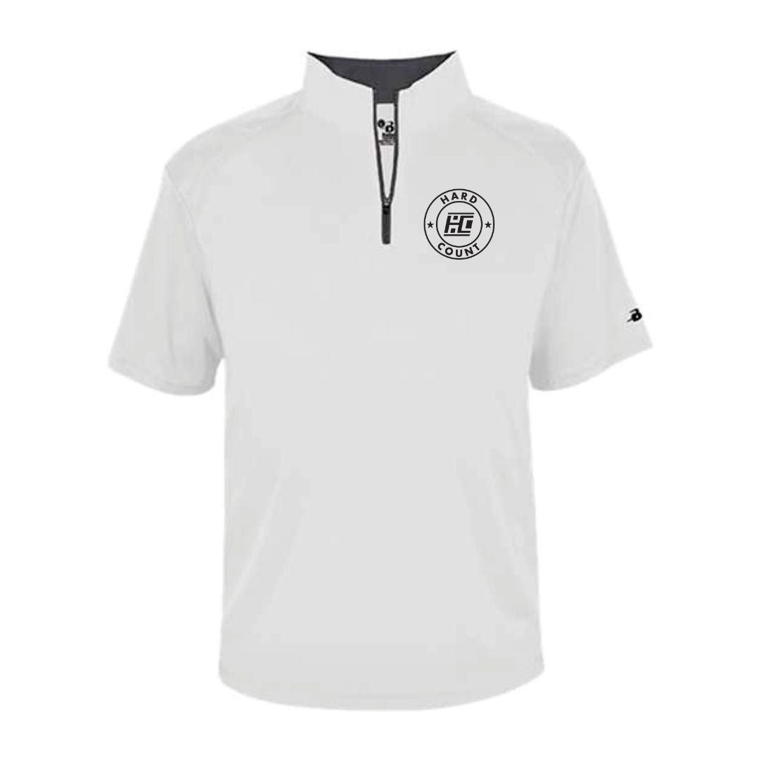 Badger B-Core Short Sleeve Quarter Zip