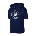 Sport Trek Fleece Short Sleeve Hooded Pullover