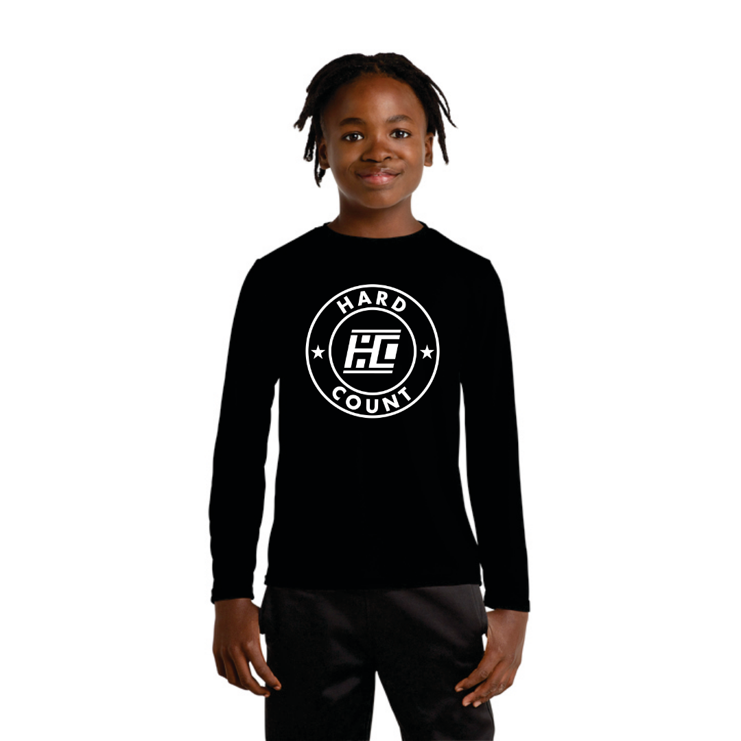Port & Co Youth Long Sleeve Performance Tee
