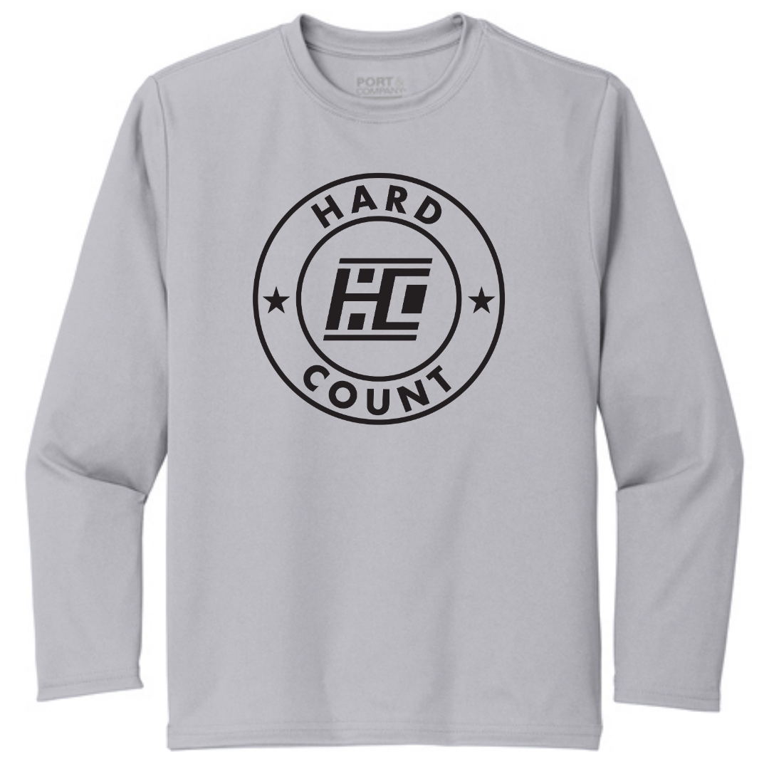 Port & Co Youth Long Sleeve Performance Tee