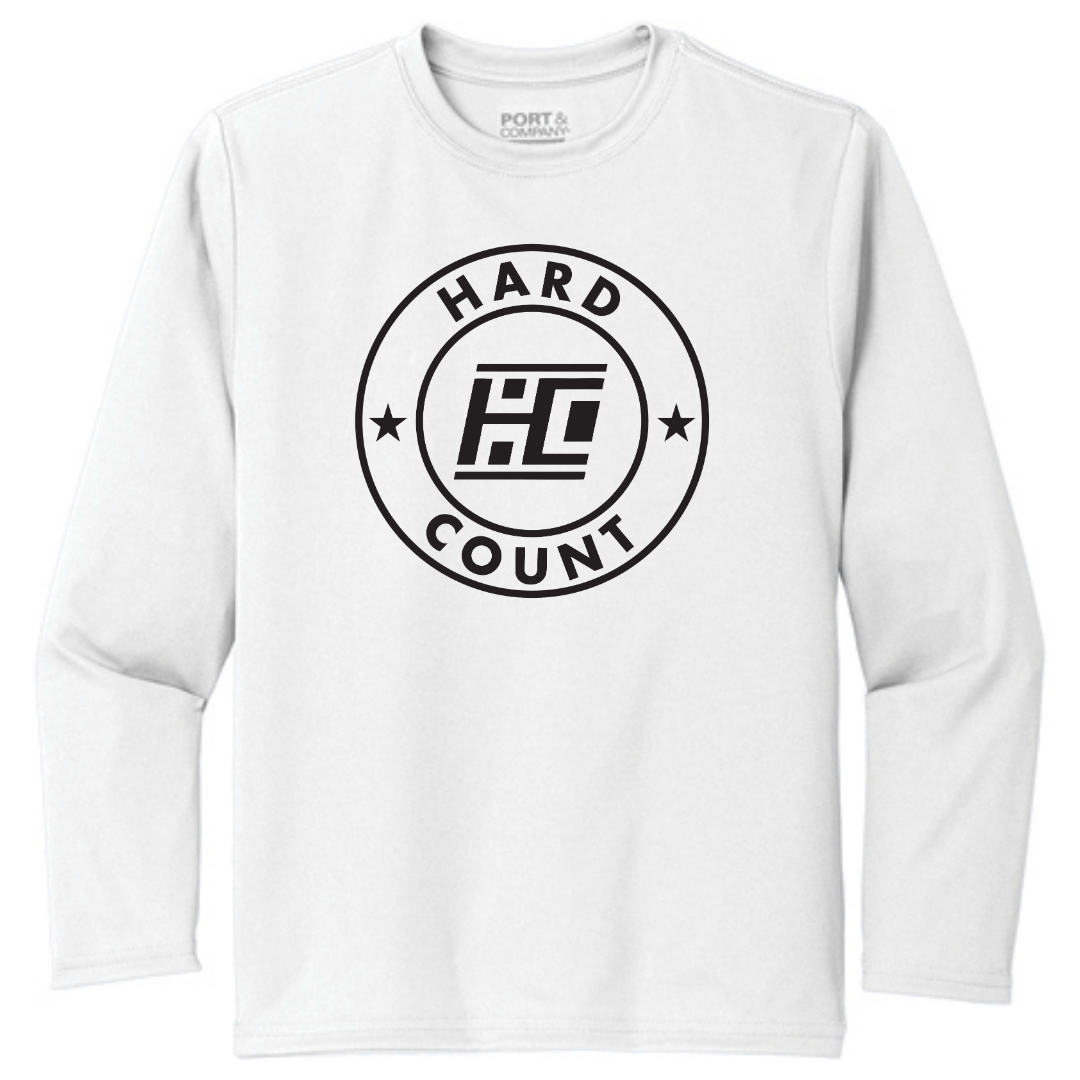Port & Co Youth Long Sleeve Performance Tee