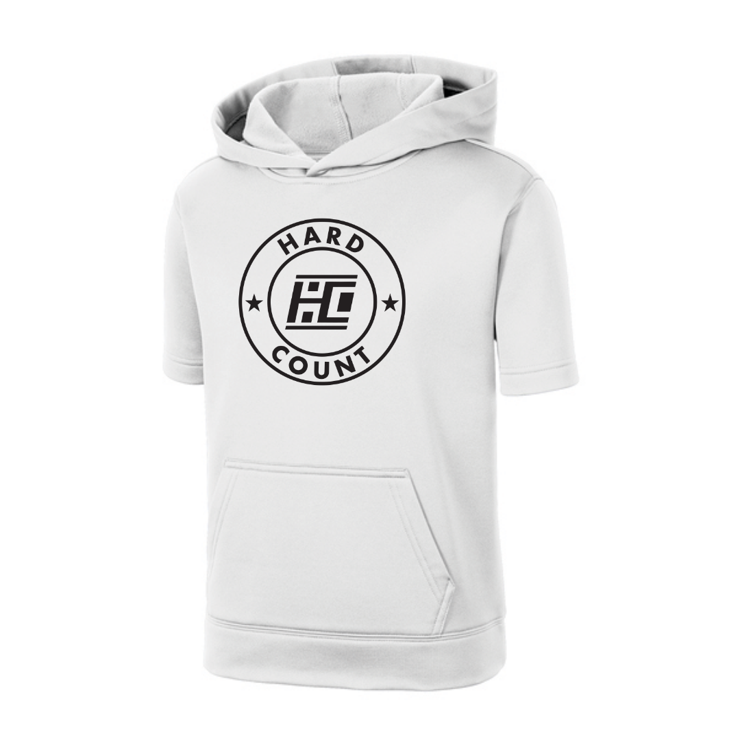 Sport Trek Fleece Short Sleeve Hooded Pullover