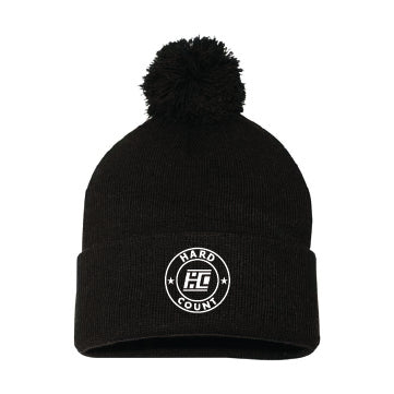 Hard Count Athletics Pom-Pom Cuffed Beanie – SP15